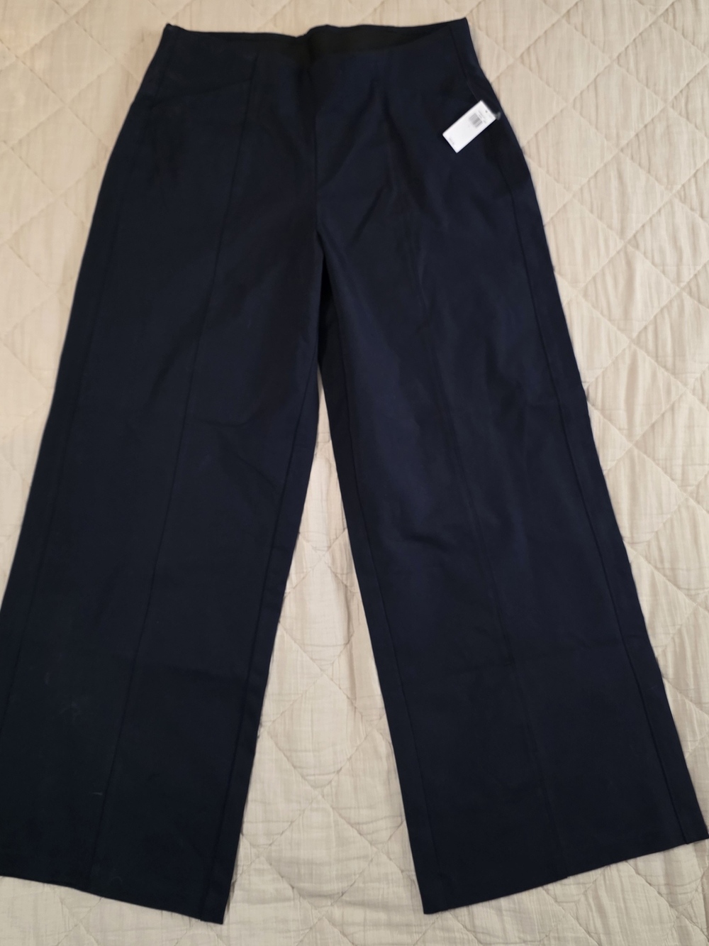 Old Navy Navy Wide-Leg Dress Pants
